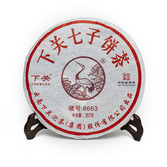 Пуэр Блин Шу "8663", Ся Гуань, 2012 г, 357 гр. арт. 1452 Пуэр Блин Шу "8663", Ся Гуань, 2012 г, 357 гр.